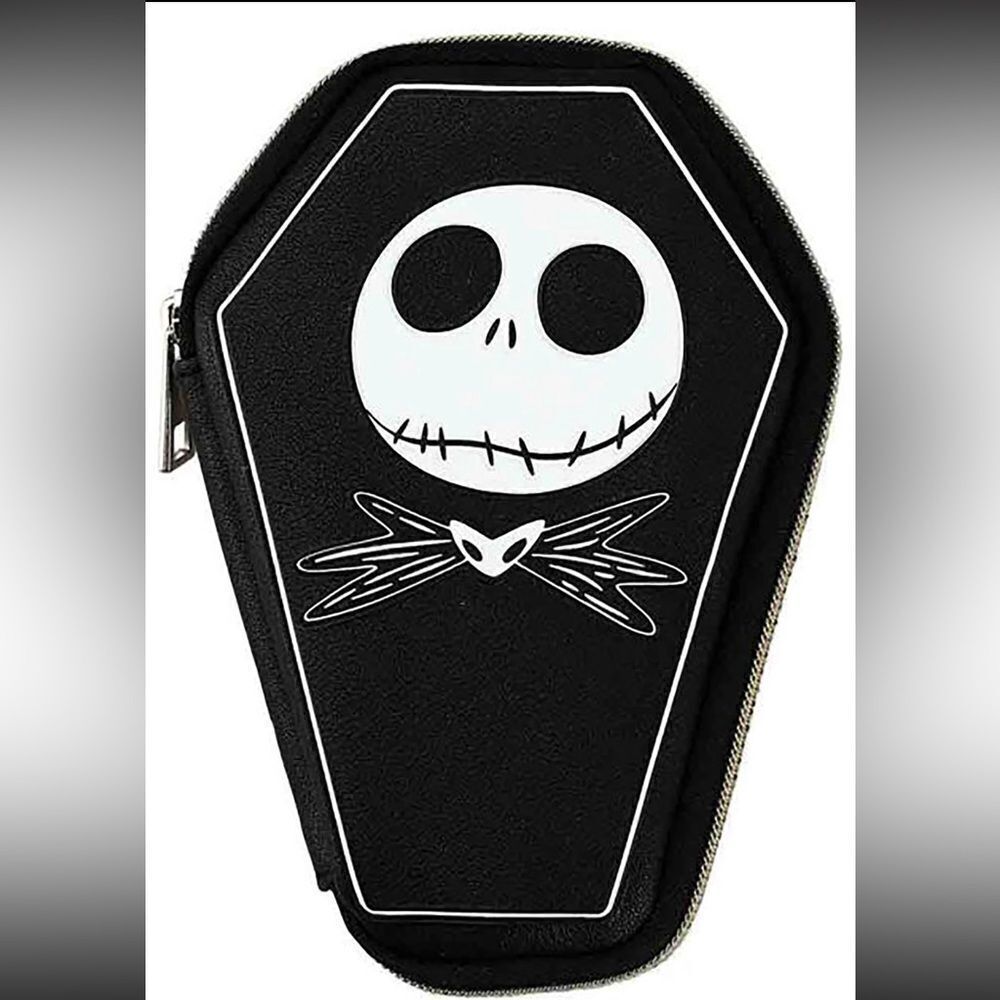 Nightmare before Christmas Jack Coffin Coin Pouch